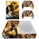 Wonder Woman decal skin sticker for Xbox One S console and controllers
