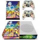 Rick and Morty decal skin sticker for Xbox One S console and controllers