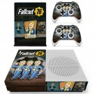 Fallout 76 decal skin sticker for Xbox One S console and controllers