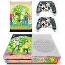 Rick and Morty decal skin sticker for Xbox One S console and controllers