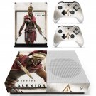 Assassins Creed Odyssey decal skin sticker for Xbox One S console and controllers