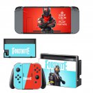 Fortnite decal skin sticker for Nintendo Switch console and controllers