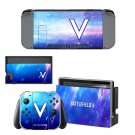 Battlefield 5 decal skin sticker for Nintendo Switch console and controllers