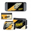 Solo A Star Wars Story decal skin sticker for Nintendo Switch console and controllers