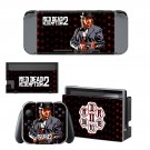 Red Dead Redemption 2 decal skin sticker for Nintendo Switch console and controllers