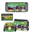Fallout 76 decal skin sticker for Nintendo Switch console and controllers