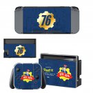 Fallout 76 decal skin sticker for Nintendo Switch console and controllers