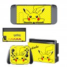 Pokemon go pikachu decal skin sticker for Nintendo Switch console and controllers