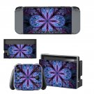 Floral Pattern decal skin sticker for Nintendo Switch console and controllers
