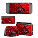 Metal Structure decal skin sticker for Nintendo Switch console and controllers