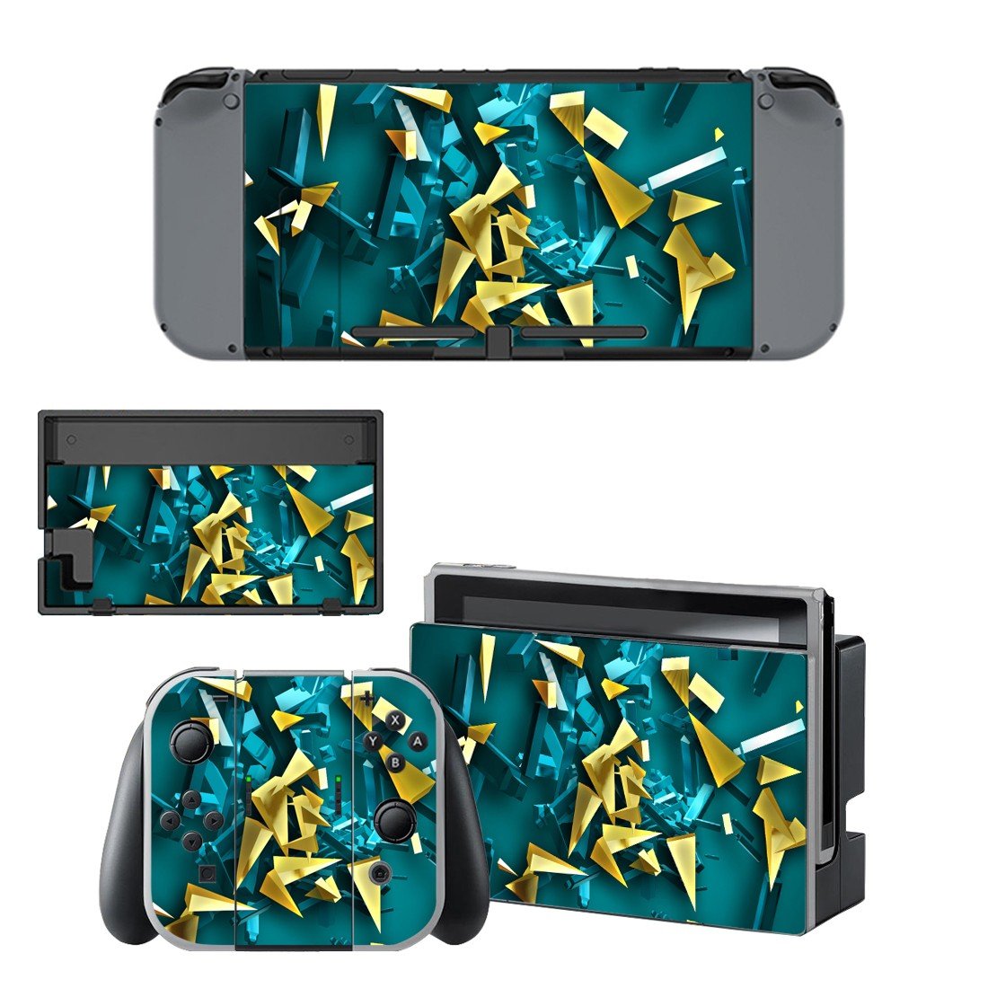 Nice wallpaper decal skin sticker for Nintendo Switch console and controllers