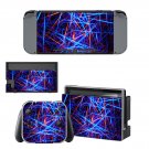 Tech wallpaper decal skin sticker for Nintendo Switch console and controllers