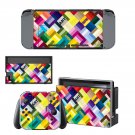Tech wallpaper decal skin sticker for Nintendo Switch console and controllers