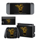 Mona lisa with bazooka decal skin sticker for Nintendo Switch console and controllers