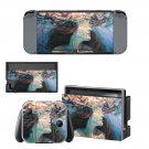 Lady Face decal skin sticker for Nintendo Switch console and controllers