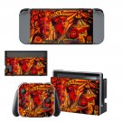 Ortega maila decal skin sticker for Nintendo Switch console and controllers