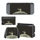 Astronaut Clipart decal skin sticker for Nintendo Switch console and controllers
