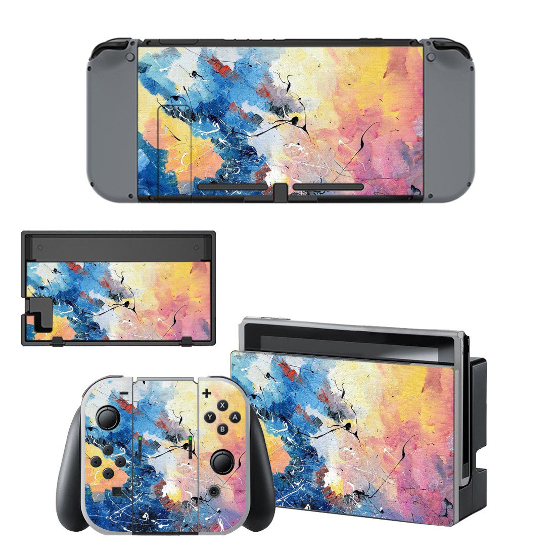 Melissa mccracken decal skin sticker for Nintendo Switch console and controllers