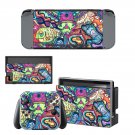 Hippie wallpaper decal skin sticker for Nintendo Switch console and controllers