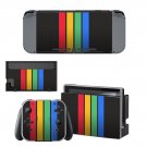 Colorful Columns decal skin sticker for Nintendo Switch console and controllers