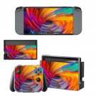 Spiral pattern decal skin sticker for Nintendo Switch console and controllers