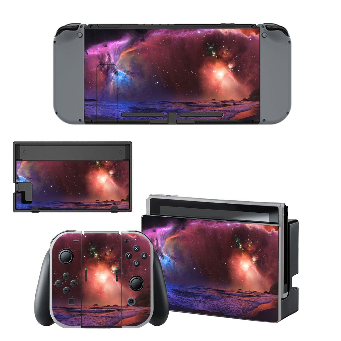 Nice wallpaper decal skin sticker for Nintendo Switch console and controllers