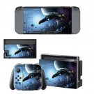 Tech wallpaper decal skin sticker for Nintendo Switch console and controllers