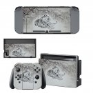 Tiger Clipart decal skin sticker for Nintendo Switch console and controllers