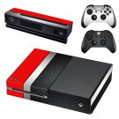 Metal floor decal skin sticker for Xbox One console and controllers