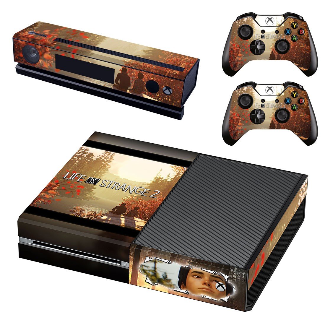 Life is Strange 2 decal skin sticker for Xbox One console and controllers