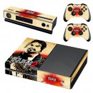 Red Dead Redemption 2 decal skin sticker for Xbox One console and controllers