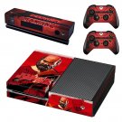 Red Dead Redemption 2 decal skin sticker for Xbox One console and controllers