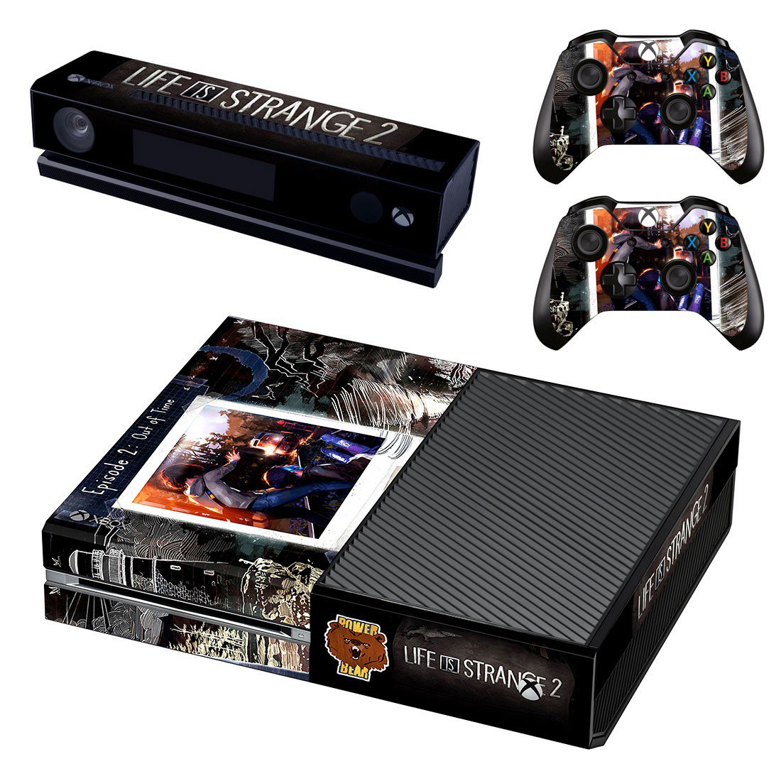 Life is Strange 2 decal skin sticker for Xbox One console and controllers