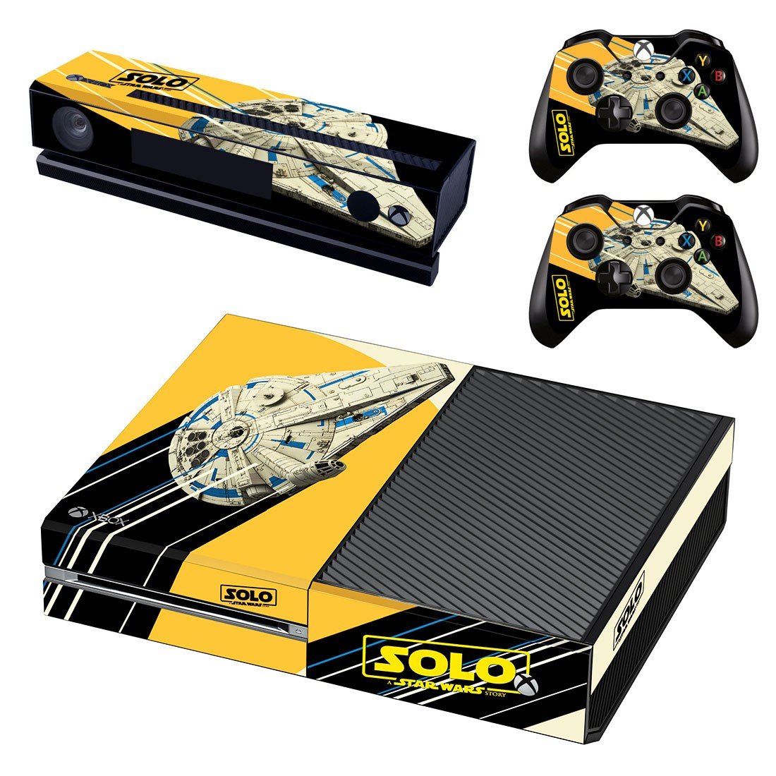 Solo A Star Wars Story decal skin sticker for Xbox One console and controllers