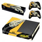 Solo A Star Wars Story decal skin sticker for Xbox One console and controllers