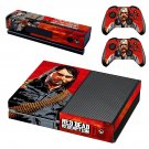 Red Dead Redemption 2 decal skin sticker for Xbox One console and controllers