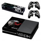 Venom decal skin sticker for Xbox One console and controllers
