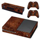 Snake Skin decal skin sticker for Xbox One console and controllers