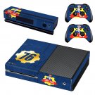 Fallout 76 decal skin sticker for Xbox One console and controllers