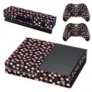 Floral Pattern decal skin sticker for Xbox One console and controllers