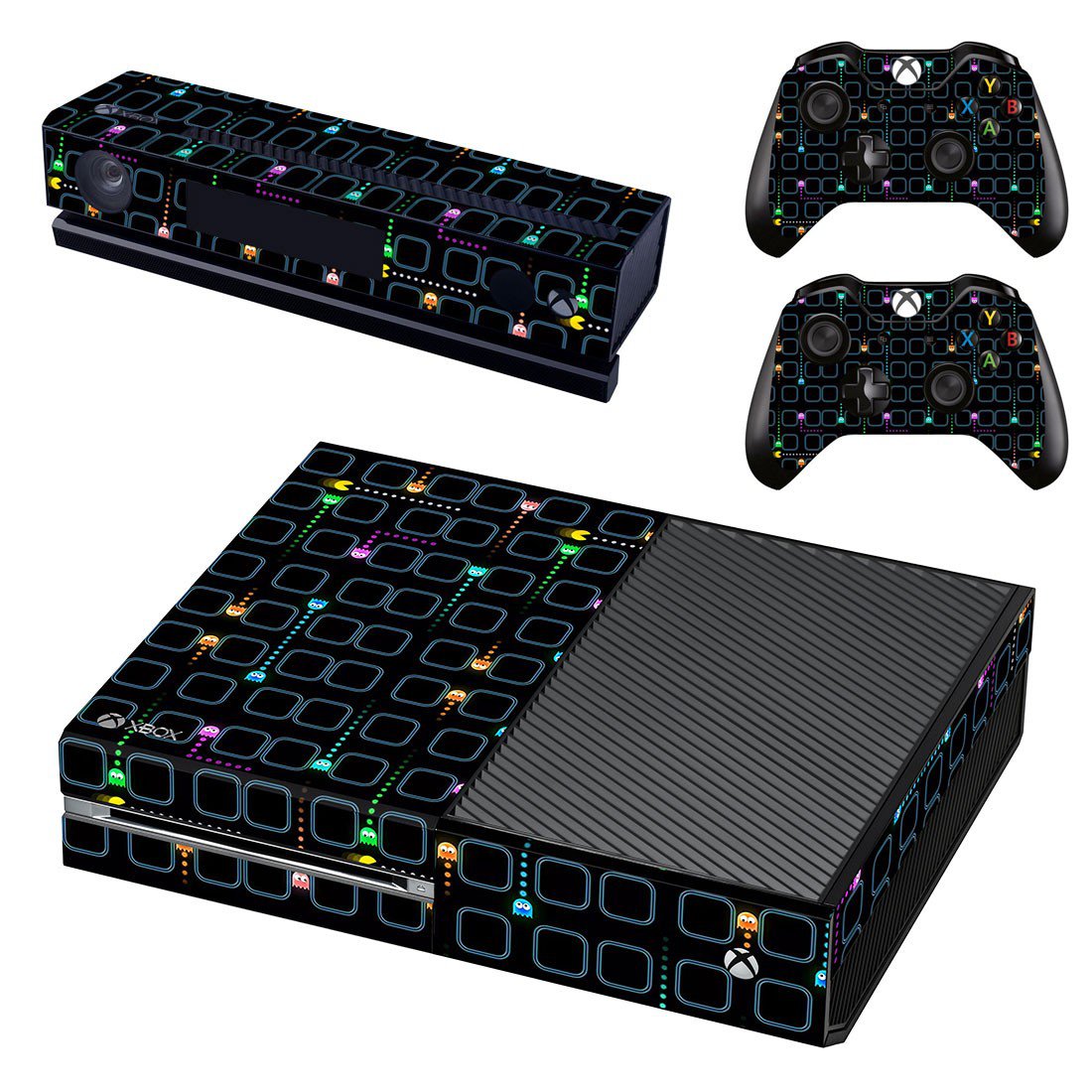 Tech wallpaper decal skin sticker for Xbox One console and controllers