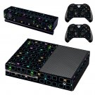 Tech wallpaper decal skin sticker for Xbox One console and controllers