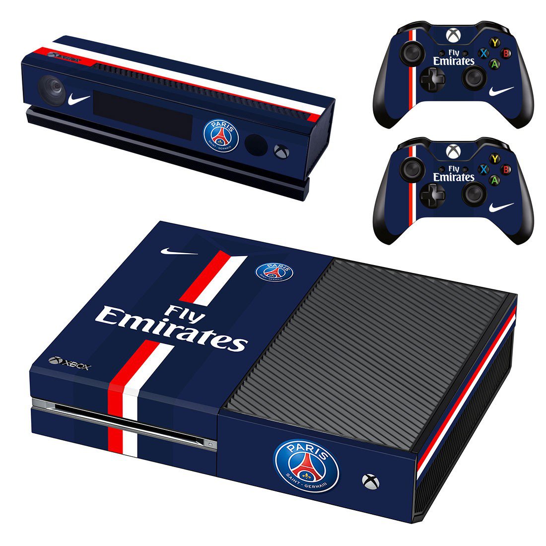 Fly Emirates decal skin sticker for Xbox One console and controllers