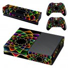 Floral wallpaper decal skin sticker for Xbox One console and controllers