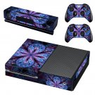 Floral wallpaper decal skin sticker for Xbox One console and controllers