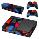 Tech wallpaper decal skin sticker for Xbox One console and controllers