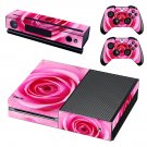 Rose decal skin sticker for Xbox One console and controllers
