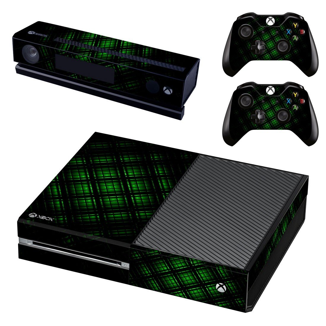 Tech wallpaper decal skin sticker for Xbox One console and controllers