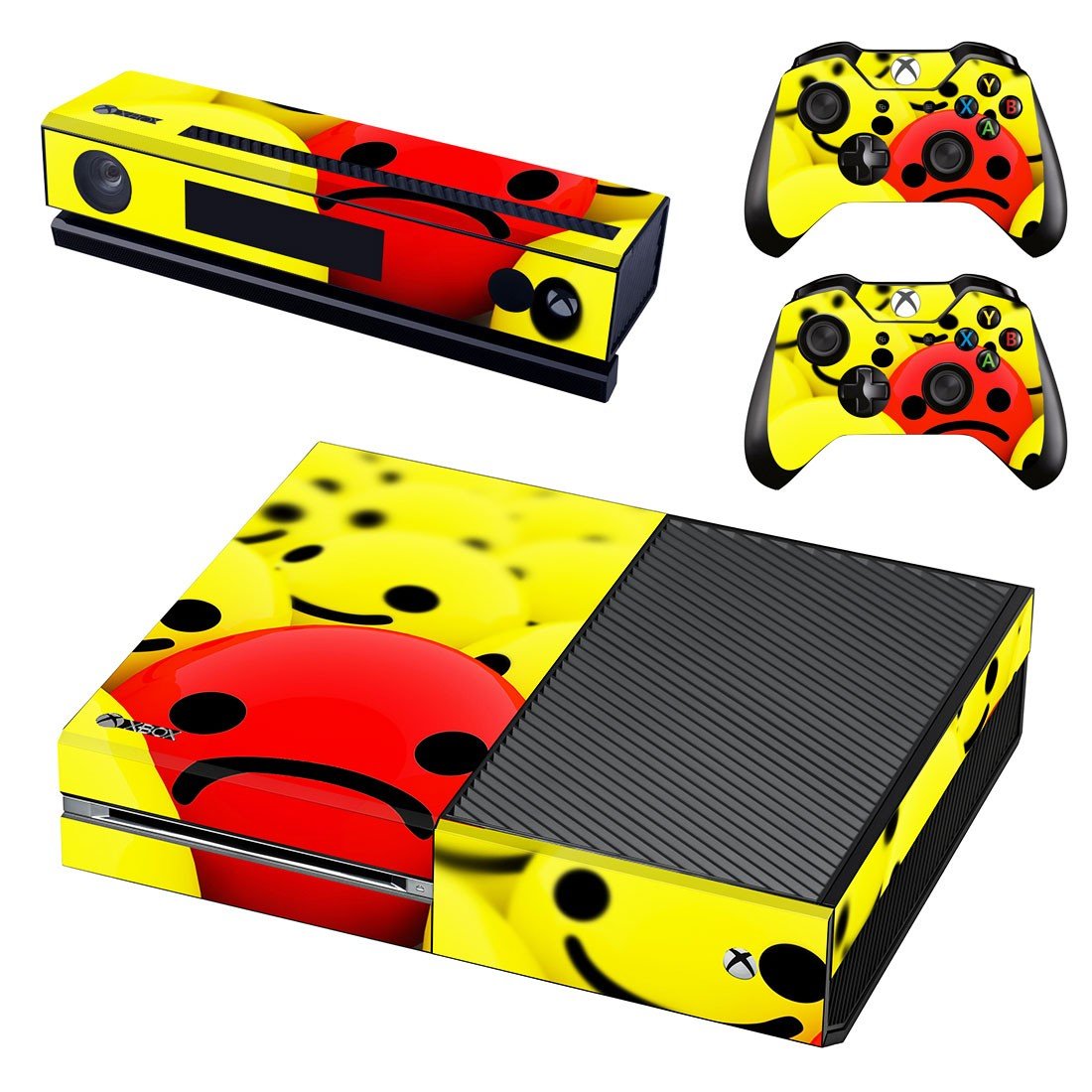 Emoji decal skin sticker for Xbox One console and controllers