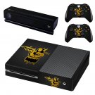 Mona lisa with bazooka decal skin sticker for Xbox One console and controllers